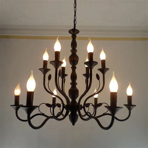 black metal candelabra chandelier with small fabric shades|inexpensive black chandeliers.